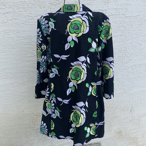 Nygard Collection Floral  Embroidered Jacket - Picture 6 of 10